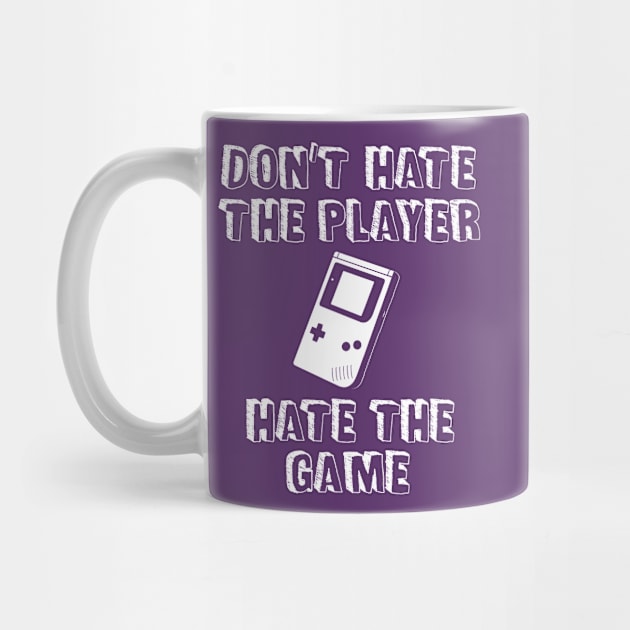 1980's Series Don't Hate The Player Hate The Game by allovervintage